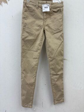 American Eagle next level stretch high rise jegging khaki 0/25W-nwt (28”X27”)